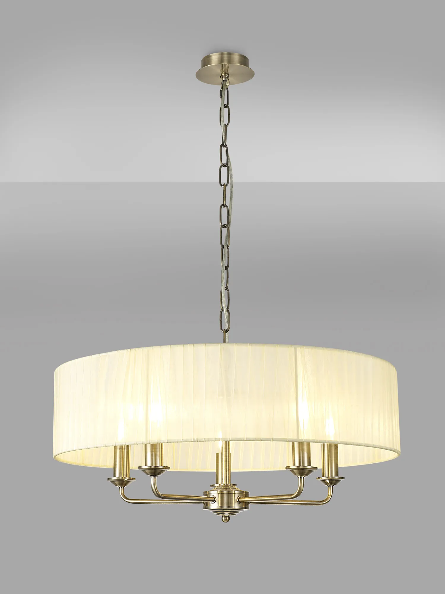 Banyan AB CR Ceiling Lights Deco Multi Arm Fittings Banyan AB CR Ceiling Lights Deco Multi Arm Fittings
